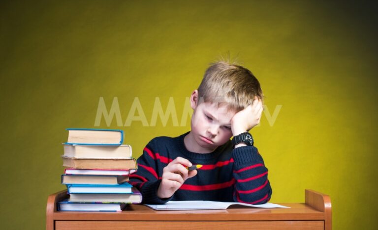 Quando il bambino non ha voglia di fare i compiti…